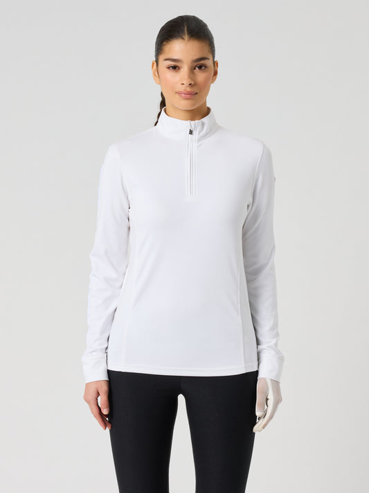 Anna Long-Sleeved Top White