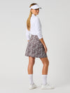 Printed Dull Pull-on Skort 45 Cm Zebra