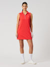 Flaired Sl Dress 85 Cm Poppy red