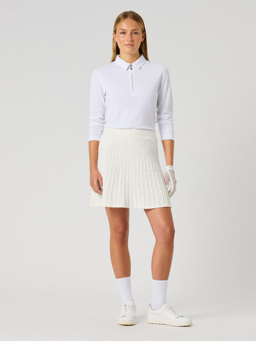 Madelene Skort 45 Cm White