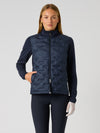 Quilt Hybrid Jacket Navy