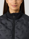 Quilt Hybrid Jacket Black
