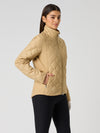 Quilt Padded Jacket Bark