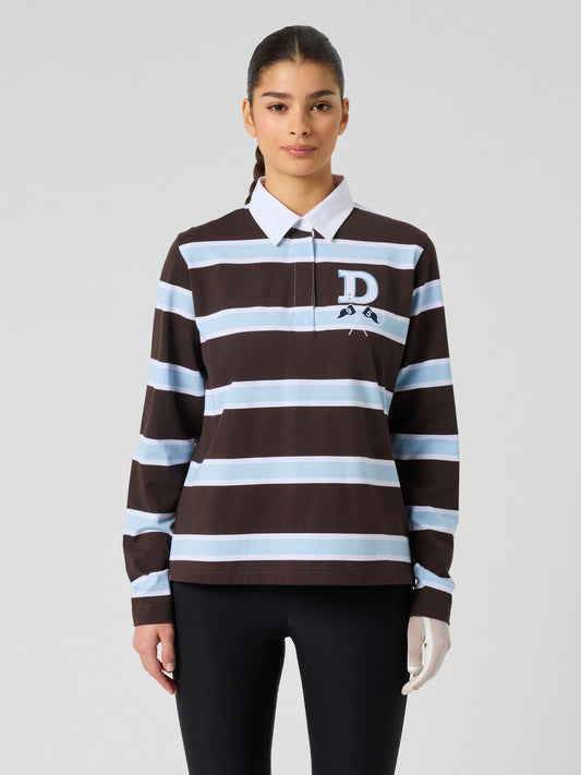 Rugby Ls Polo Shirt Brownie