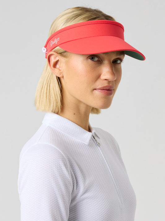 Marina Visor Poppy red