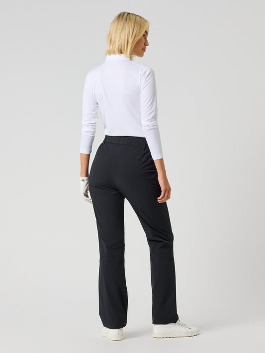 Belted Wind Pants Black