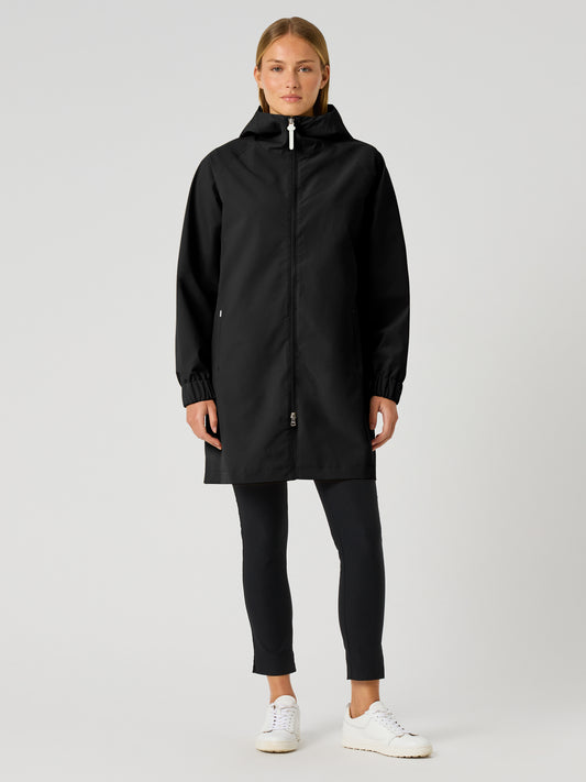 Relaxed Parka Black