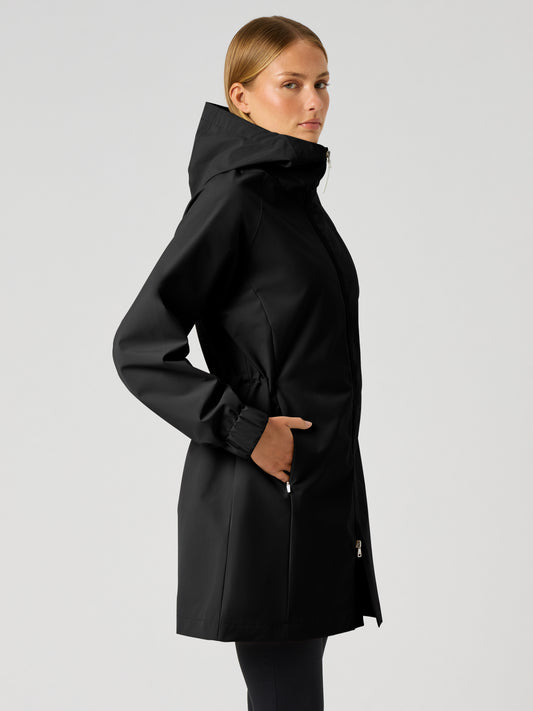 Relaxed Parka Black