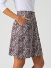 Printed Dull Pull-on Skort 50 Cm Zebra