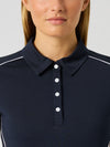 Piping Ss Polo Shirt Navy
