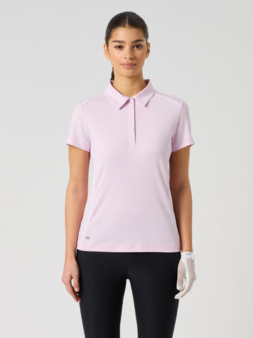 Piping Ss Polo Shirt Pink