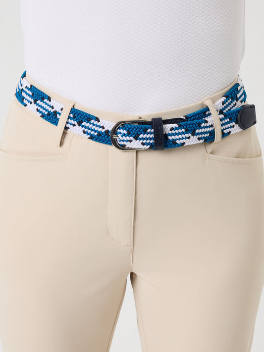 Giselle Argyle Belt Navy