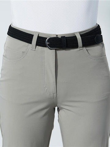 Giselle braided belt Black