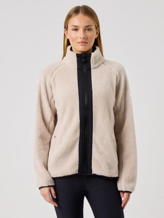 Lora Soft Teddy Jacket beige