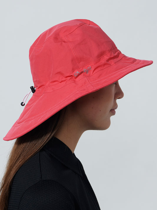 Flaine Rain Hat  Intense Coral