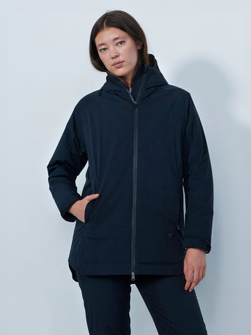 Villard Padded Rain Jacket Black