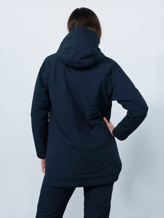 Villard Padded Rain Jacket Black