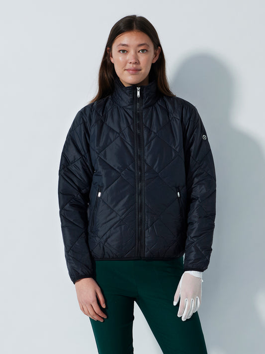 Valence Quilted Jacket Black