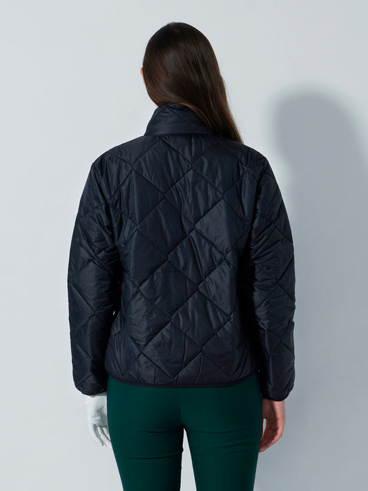 Valence Quilted Jacket Black