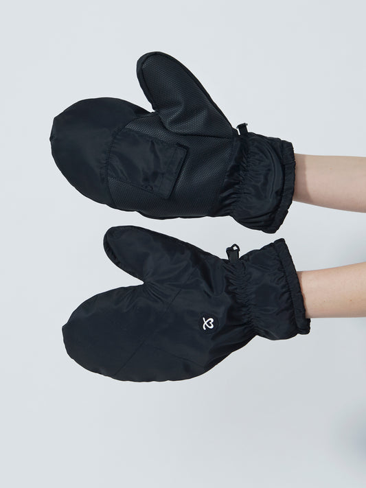 Alina Padded Mitten Black