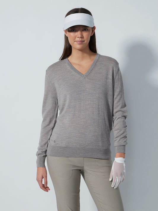 Boston V-Neck Pullover  Desert