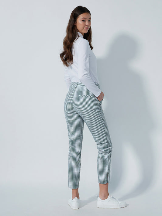 Diane Ankle Pants Check Khaki