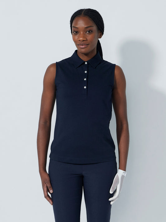 Fairway Sleeveless Top Navy