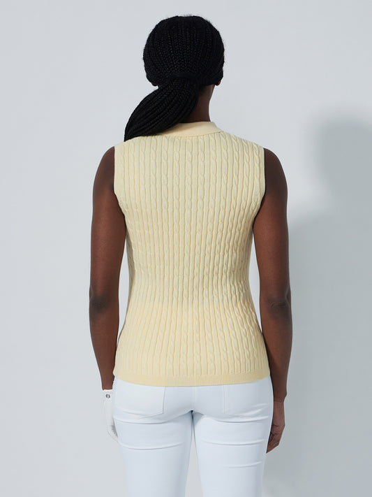 Madelene Sleeveless Top Light Yellow