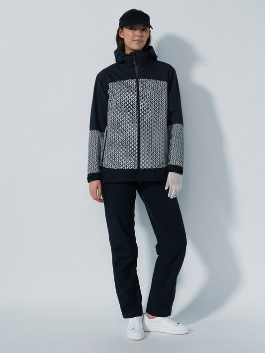 Faenza Print Rain Jacket Diamond
