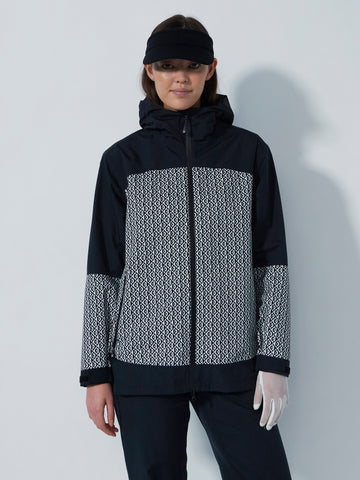 Faenza Print Rain Jacket Diamond