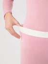 Base Layer Round Neck Pink Nectar