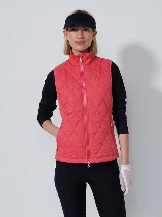 Flex Padded Vest Intense Coral