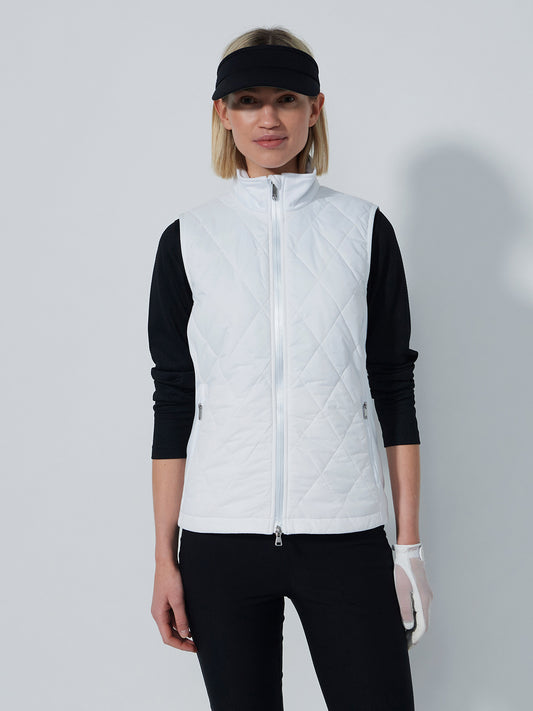 Flex Padded Vest White