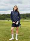 Quilt Hybrid Jacket Navy