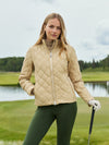 Quilt Padded Jacket Bark