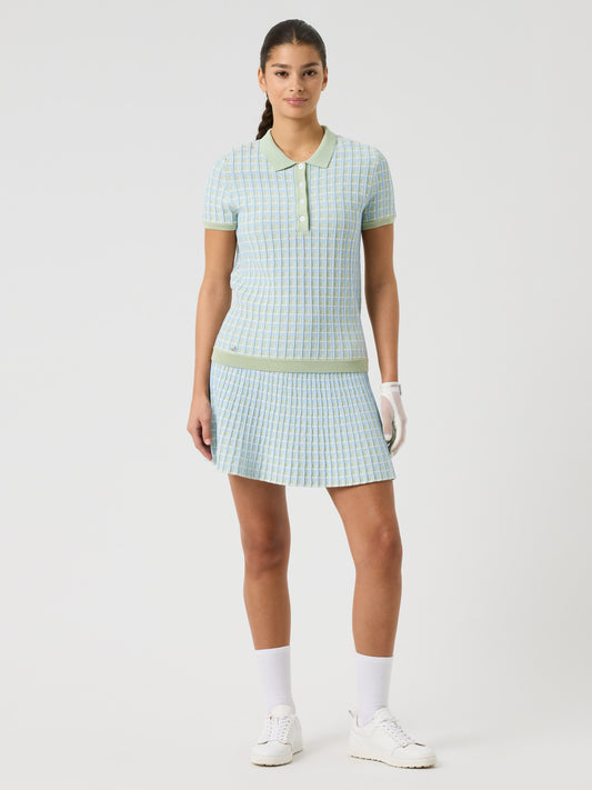 Knit Skort 45 cm Muted Pistachio